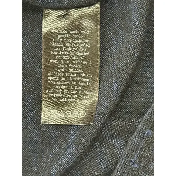 Rag & Bone Hudson Mock Neck Tank Top Petite Small Sleeveless Blue Minimalist - Picture 9 of 9